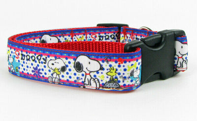 Snoopy dog collar 12.00 all sizes adjustable buckle collar 1