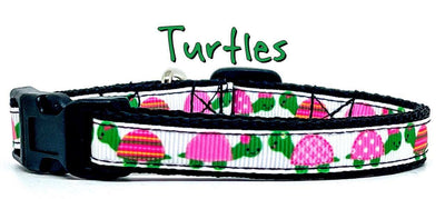 Turtles cat or small dog collar 1/2