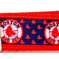 Boston Red Sox Key Fob Wristlet Keychain 1"wide Zipper pull Camera strap - Furrypetbeds