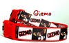 Gizmo dog collar handmade adjustable buckle collar 5/8" wide or leash Gremlins