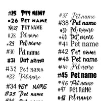 Pet ID Tag Camo Personalized Custom Double Sided Pet Tag with name & number - Furrypetbeds