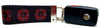 Fire Dept. Key Fob Wristlet Keychain 1 1/4"wide Zipper pull Camera strap - Furrypetbeds