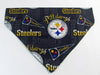 Steelers Dog Bandana Over the Collar dog bandana Dog collar bandana football