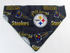 Steelers Dog Bandana Over the Collar dog bandana Dog collar bandana football Petcollarshandmade