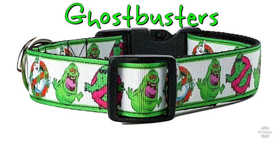 Ghostbusters dog collar handmade adjustable buckle 1