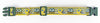 Green Bay Packers dog collar adjustable buckle collar football 1" wide or leash