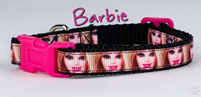Barbie cat or small dog collar 1/2