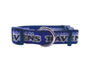 Ravens dog collar handmade adjustable buckle collar football 1" wide or leash