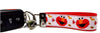 Elmo Sesame Street Key Fob Wristlet Keychain 1"wide Zipperpull Camera strap - Furrypetbeds