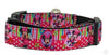 Minnie Mouse Dog collar handmade adjustable buckle collar 1" wide or leash Petcollarshandmade