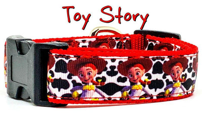 Toy Story Jessie dog collar Handmade adjustable buckle collar 1