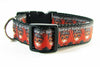 Friday The 13th dog collar handmade adjustable buckle collar 1" wide or leash - Furrypetbeds