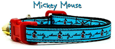 Mickey Mouse cat or small dog collar 1/2