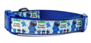 Cookie dog collar handmade adjustable buckle 1" or 5/8" wide or leash Petcollarshandmade