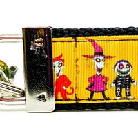 Nightmare Before Christmas Key Fob Wristlet 1 1/4"wide Zipper pull Camera strap - Furrypetbeds