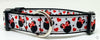 Minnie Mouse dog collar Disney handmade adjustable buckle 1"or 5/8"wide or leash Petcollarshandmade