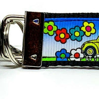 Snoopy Key Fob Wristlet Keychain 1 1/4"wide Zipperpull or Camera strap Peanuts - Furrypetbeds