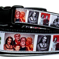 The Munsters dog collar handmade adjustable buckle 1" or 5/8" wide or leash TV